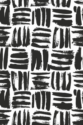 Pattern repeat of Brush stroke square removable wallpaper design