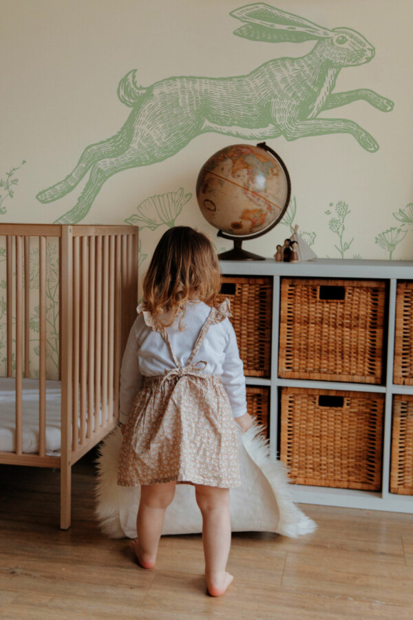 Fancy Walls Bunny peel and stick wall murals