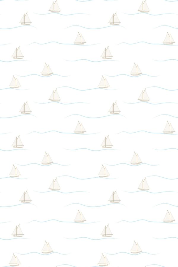 Fancy Walls Calming Ship self-adhesive wallpaper