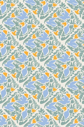 Blue Horizon self-adhesive wallpaper by Fancy Walls
