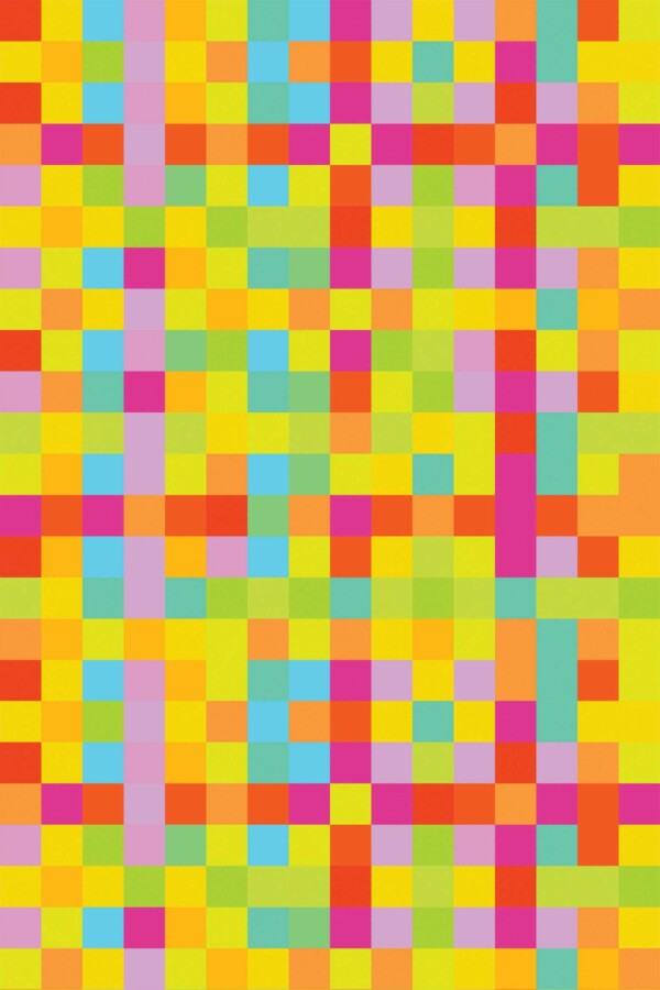 Traditional Vibrant Checkered Delight wallpaper by Fancy Walls
