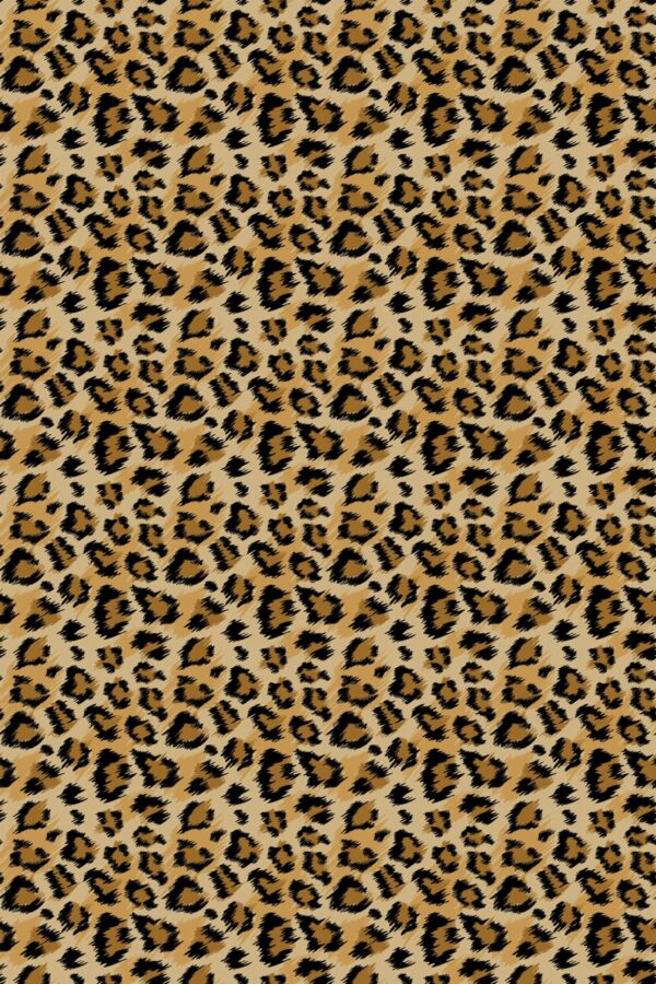 Fancy Walls Classic Leopard Brown unpasted wallpaper