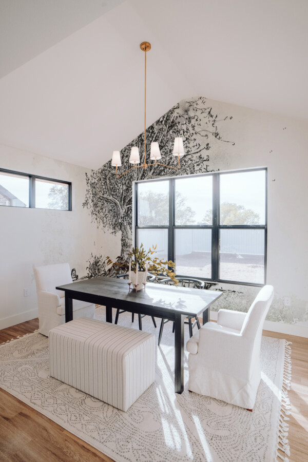 Fancy Walls removable wall mural featuring classic tree illustration