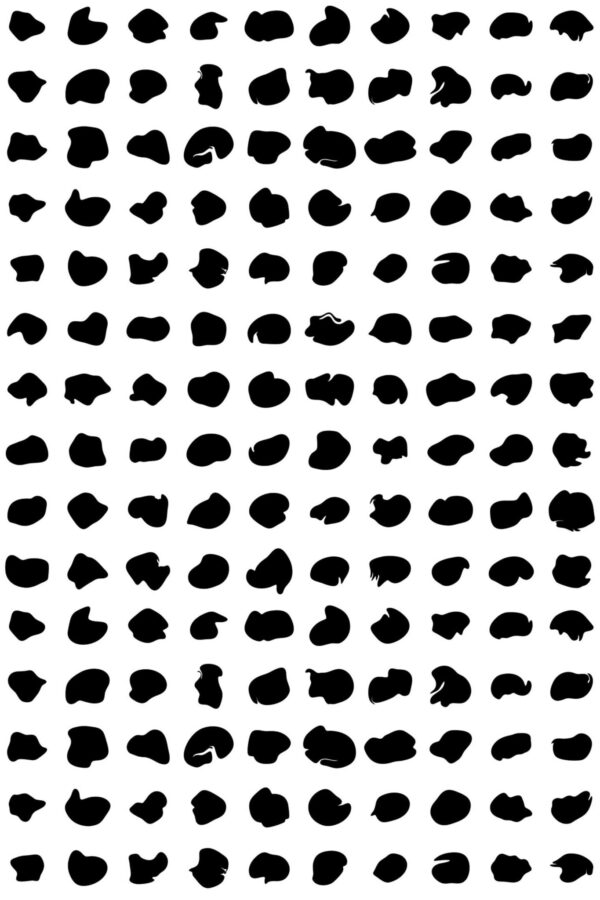 Fancy Walls Classic Small Cheetah Print Orange Vibrant self-adhesive wallpaper