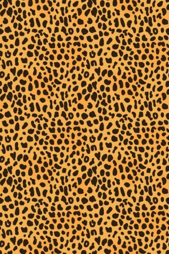 Fancy Walls Classic Small Cheetah Print Orange Radiant traditional wallpaper