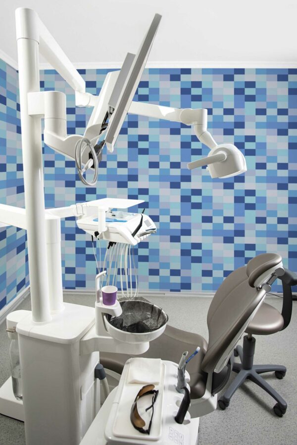 Clinic Hue unpasted wallpaper by Fancy Walls