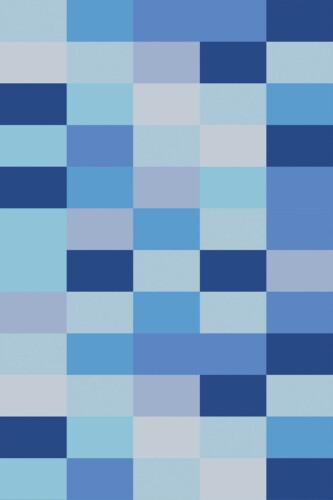 Sapphire Dental Mosaic traditional wallpaper by Fancy Walls