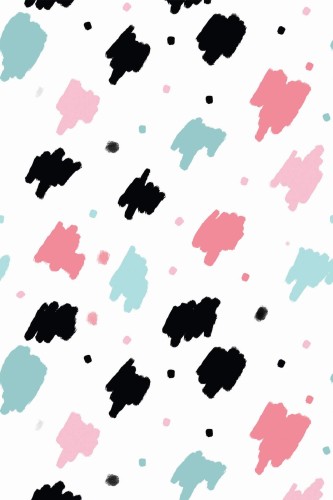 Pattern repeat of Colorful brush stroke removable wallpaper design