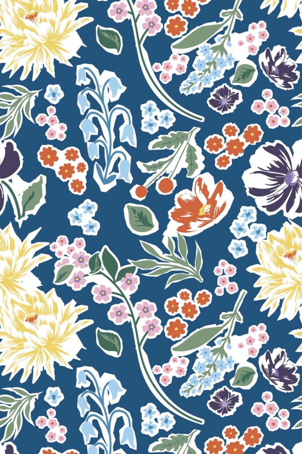 Bold Collage Wallpaper