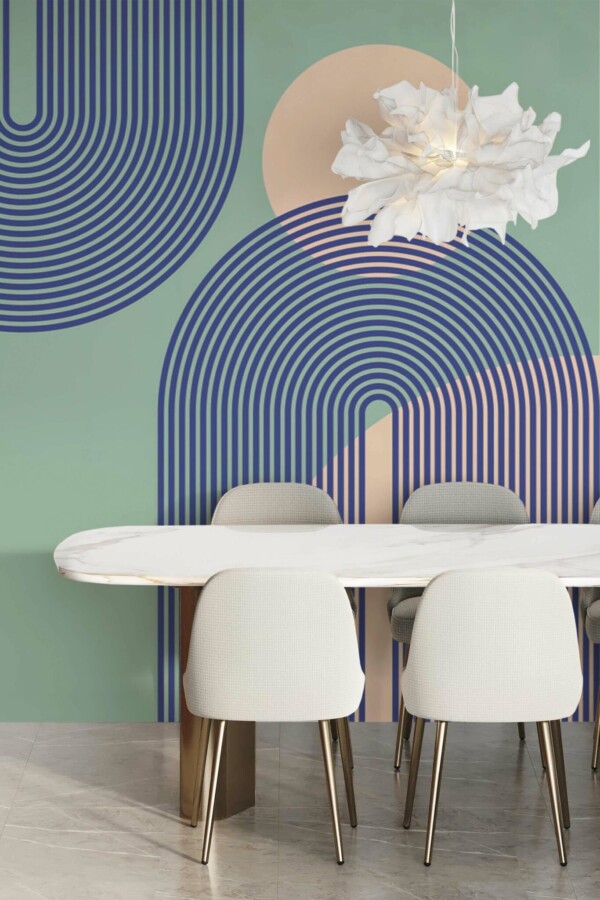 Wall mural peel and stick Luxury Geometry by Fancy Walls