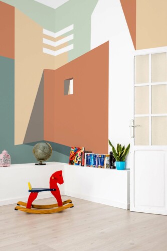 Fancy Walls removable wall mural showcasing Archicecture