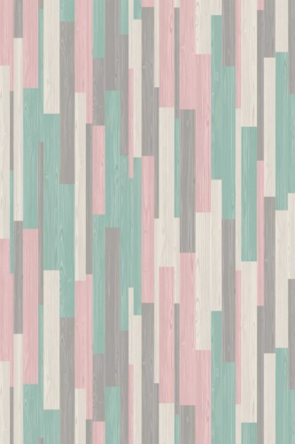 Removable Wallpaper for walls featuring Colorful Wood Look by Fancy Walls.