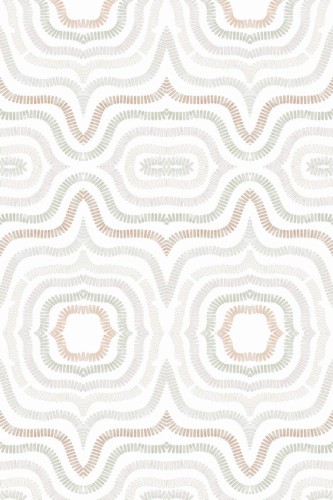 Pattern repeat of Contemporary Moroccan design removable wallpaper design