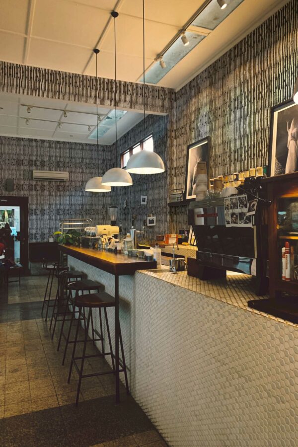 Bold Black and White Self-Adhesive Wallpaper from Fancy Walls