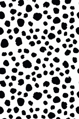 Pattern repeat of Cute animal print removable wallpaper design