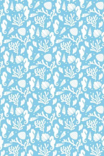 Fancy Walls Cute Nautical peel and stick wallpaper