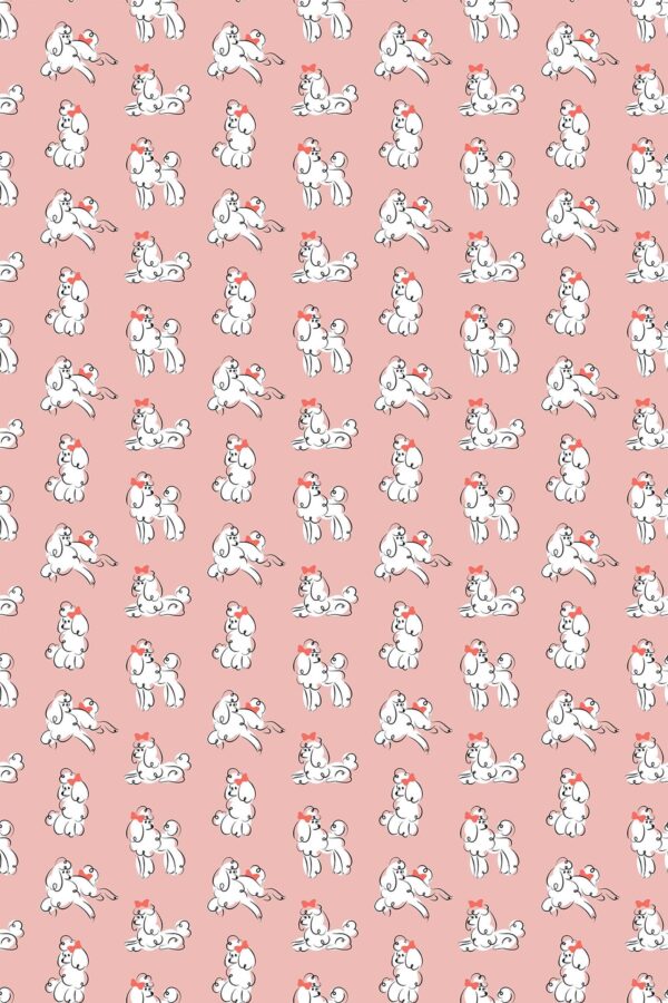 Poodle Love Wallpaper