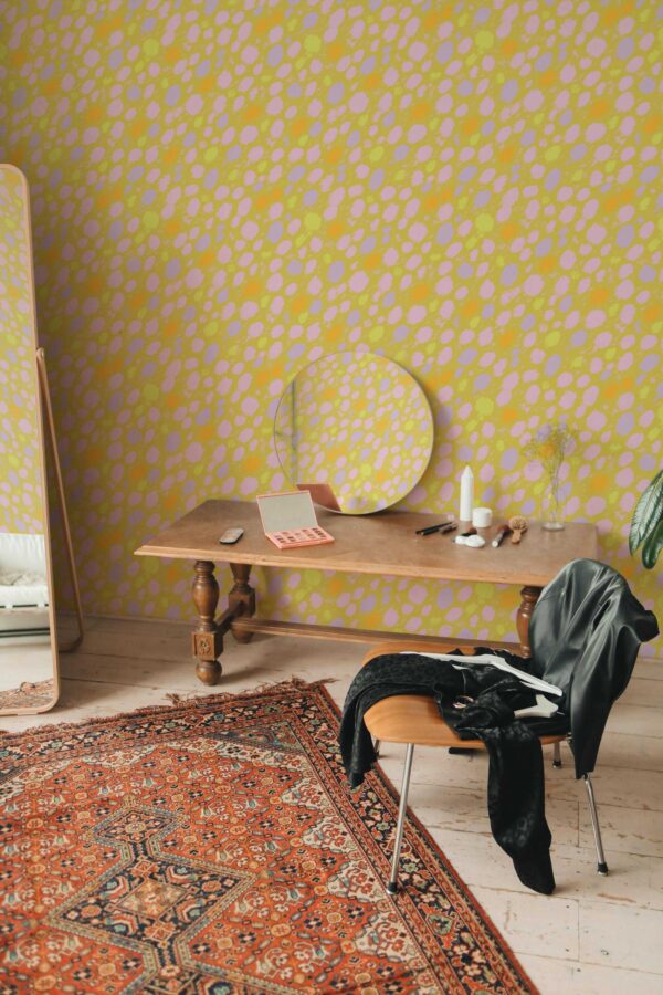 Fancy Walls Cute Stylized Spots Pastel Cheerful traditional wallpaper