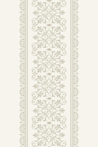 Pattern repeat of Damask striped removable wallpaper design