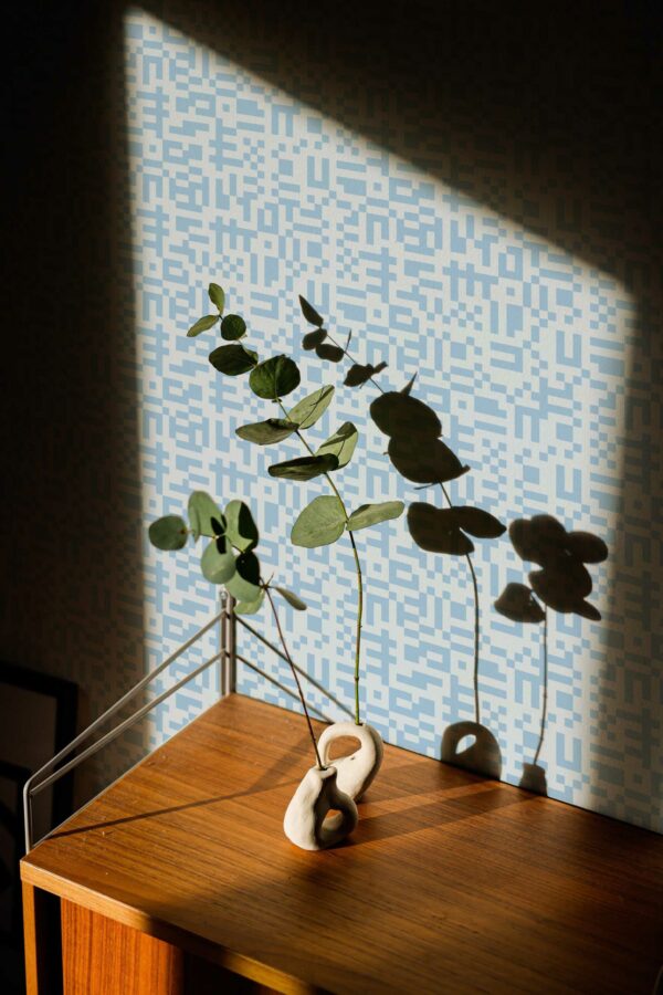 Fancy Walls Dental Hues peel and stick wallpaper
