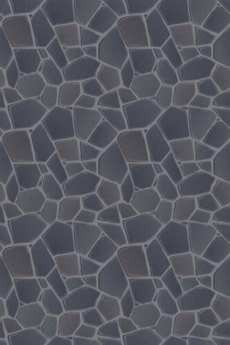 Unpasted Earthy Brown Stone Look Wallpaper by Fancy Walls.