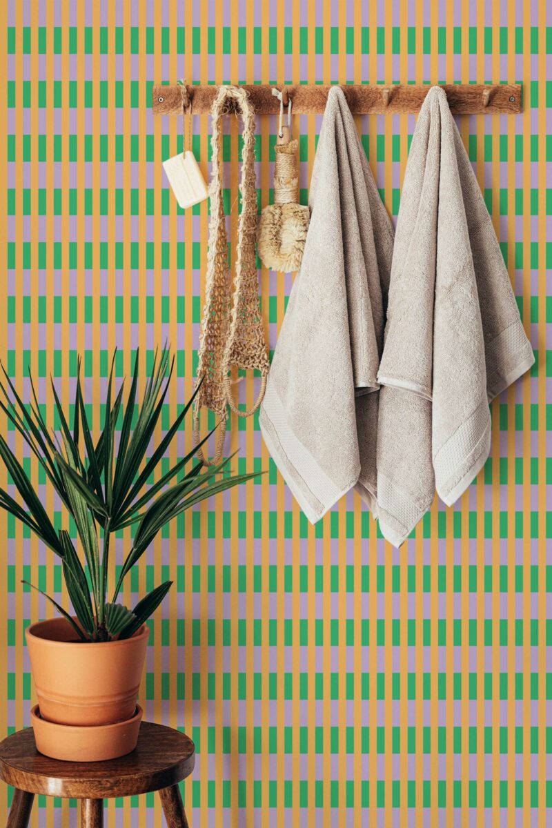 Fancy Walls GeoBurst Peel and Stick Wallpaper
