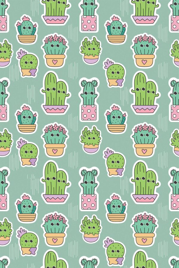 Fancy Walls delightful Green Plant and tree unpasted wallpaper for cozy interiors.