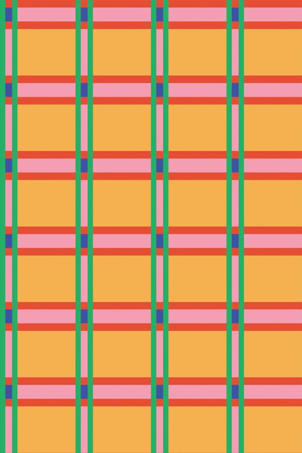 Unpasted Colorful Geometric Stripe Wallpaper for Walls by Fancy Walls