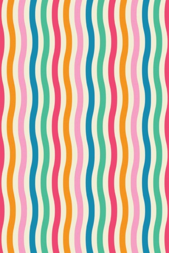 Traditional wallpaper in Vibrant Groovy Swirl theme from Fancy Walls
