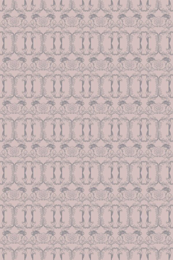 Fancy Walls traditional wallpaper featuring a graceful Art Deco woman motif.