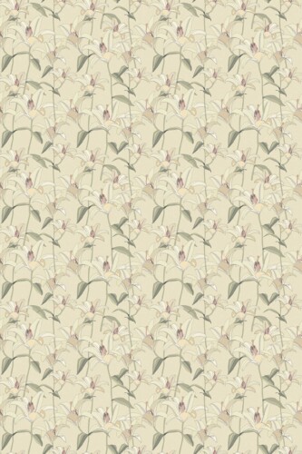 Fancy Walls aesthetic Beige Floral removable wallpaper in Botanical style.