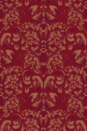 Burgundy Elegance peel and stick wallpaper by Fancy Walls