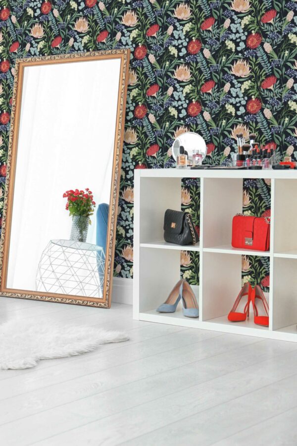 Fancy Walls Forest Noir peel and stick wallpaper