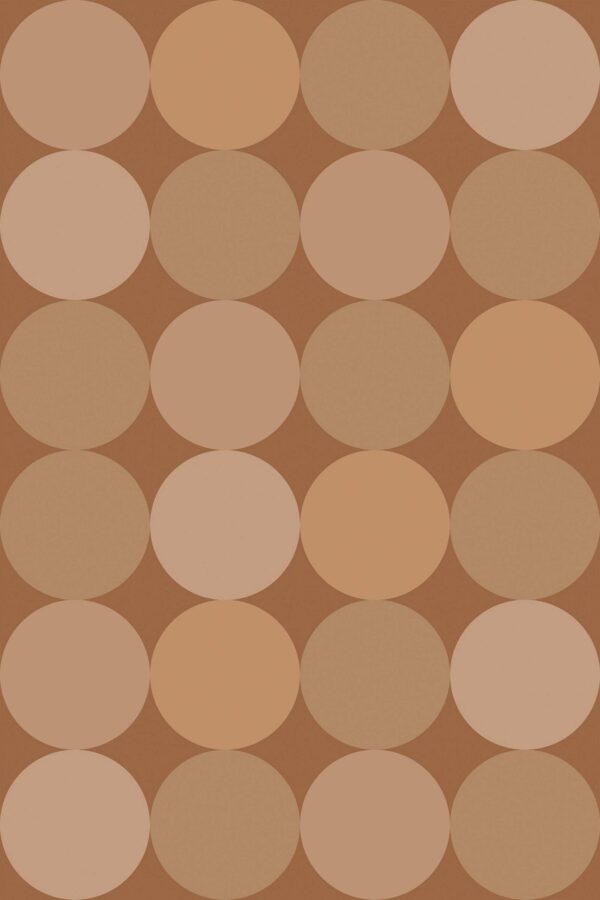 Mocha spheres unpasted artistry by Fancy Walls
