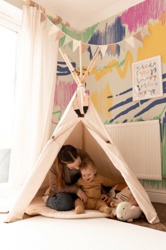 Hand-drawn Design by Fancy Walls wall mural peel and stick