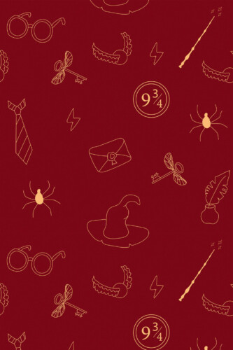 Pattern repeat of Fantasy wizard removable wallpaper design