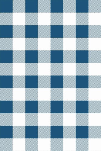 Pattern repeat of Farmhouse plaid removable wallpaper design
