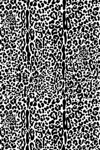 Fancy Walls Monochrome Leopard Black and White Bold traditional wallpaper