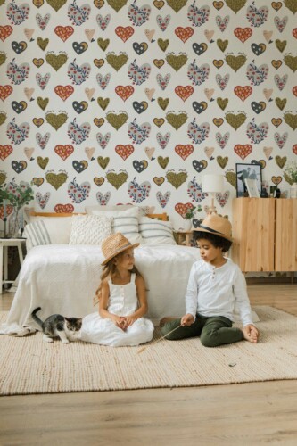 Novelty Blossom Whimsy Wallpaper for Walls by Fancy Walls
