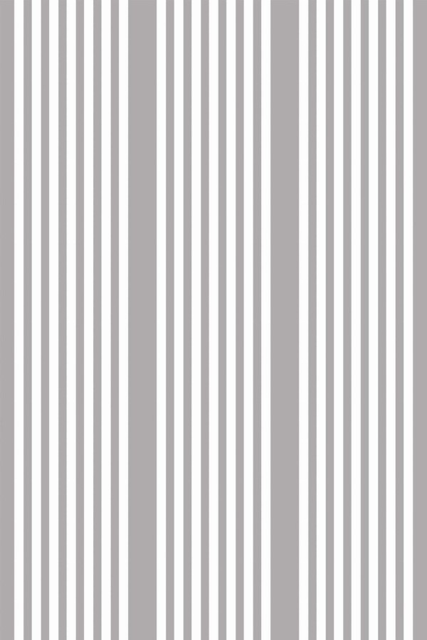 Pattern repeat of French stripe removable wallpaper design