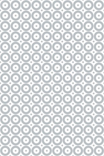 Pattern repeat of Geometric circles and dots removable wallpaper design