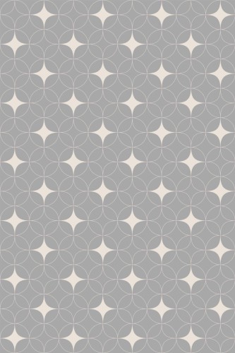 Pattern repeat of Geometric stars removable wallpaper design
