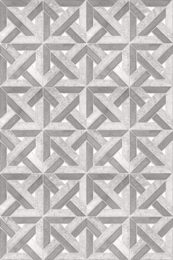 Pattern repeat of Geometric stone tile removable wallpaper design