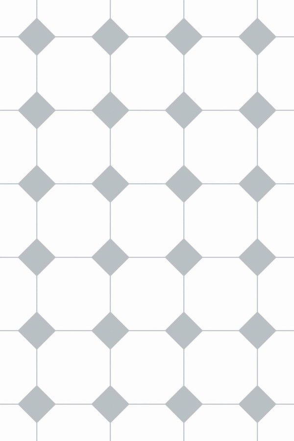 Pattern repeat of Geometric tile removable wallpaper design