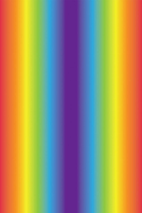 Pattern repeat of Gradient rainbow removable wallpaper design