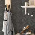 Self-Adhesive Wallpaper with Gray Concrete Look by Fancy Walls.