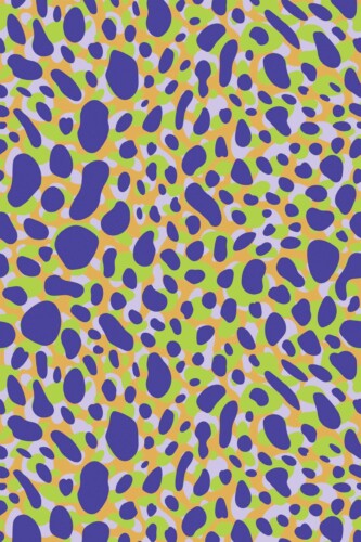 Fancy Walls Green and Blue Cheetah Print Purple Playful traditional wallpaper