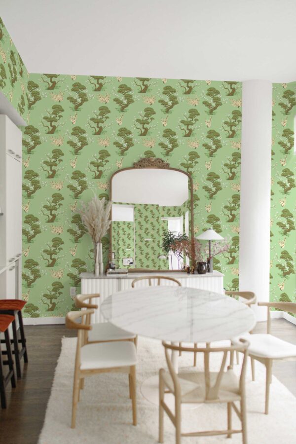 Vintage Cherry Tree Wallpaper