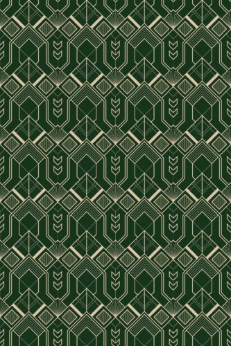 Fancy Walls Green Geometric self-adhesive wallpaper
