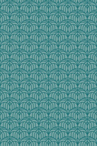 Fancy Walls Green Geometric unpasted wallpaper